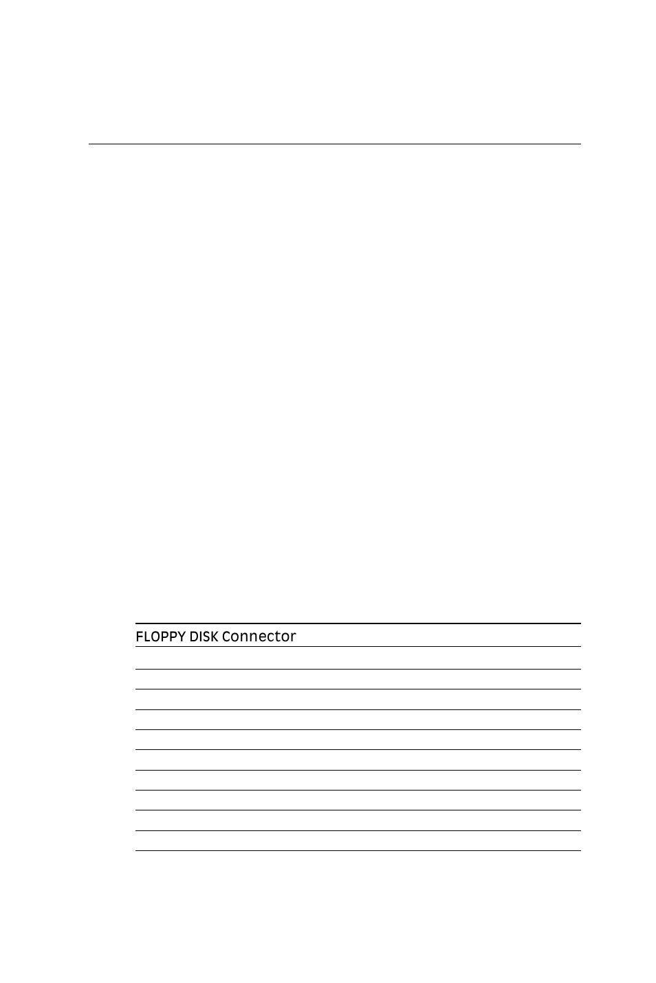 Floppy drive connections (floppy disk), Connecting the floppy drive | Intel SBC-455 User Manual | Page 28 / 97