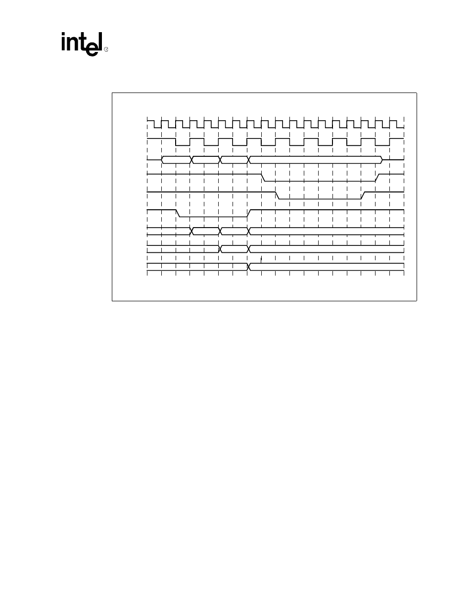 5 prom dword read, Prom dword read, Prom write timing | Figure 16 | Intel 21555 User Manual | Page 87 / 198