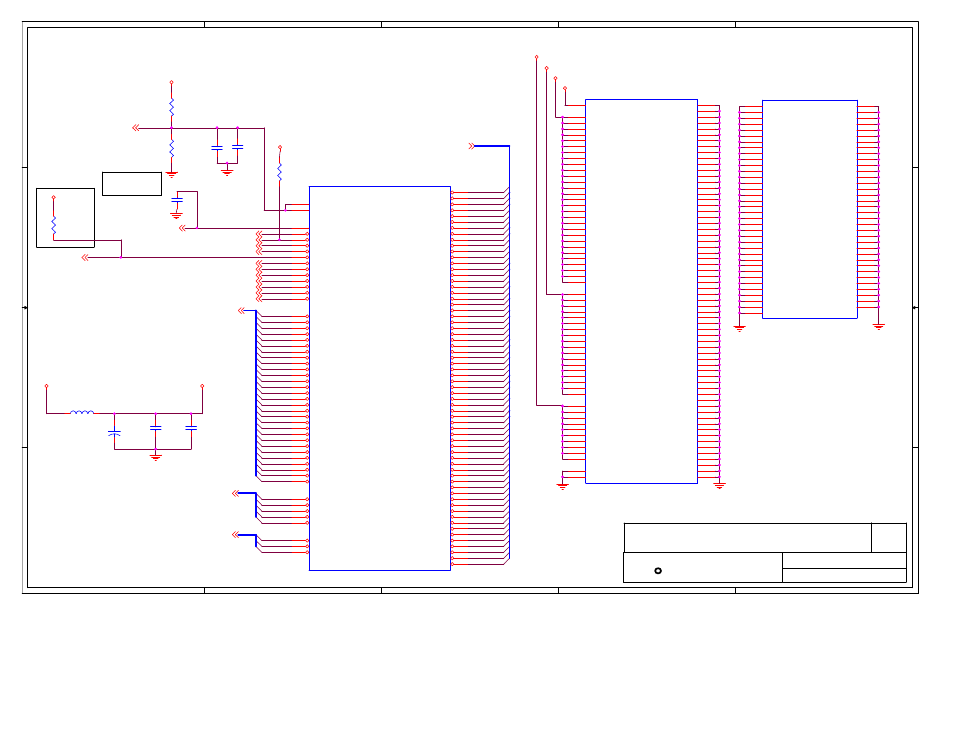 Intel, Host interface, power & gnd | Intel 815 User Manual | Page 179 / 213