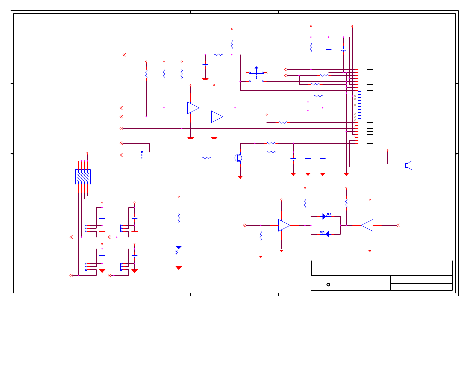 System, Intel, System, part 1 | Speaker circuit | Intel 815 User Manual | Page 207 / 213