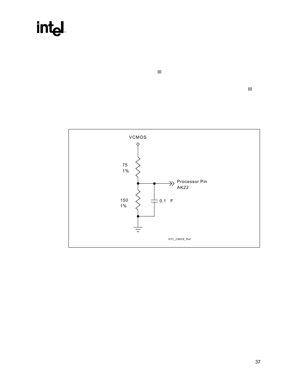 Vcmos reference, 7 vcmos reference | Intel 815 User Manual | Page 37 / 213