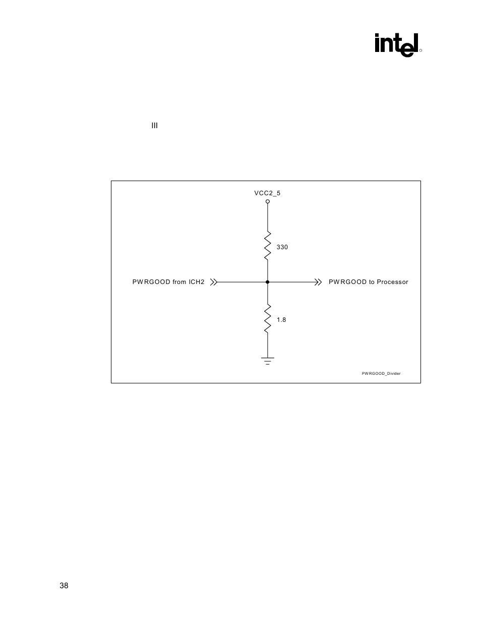 Processor signal pwrgood, 8 processor signal pwrgood | Intel 815 User Manual | Page 38 / 213