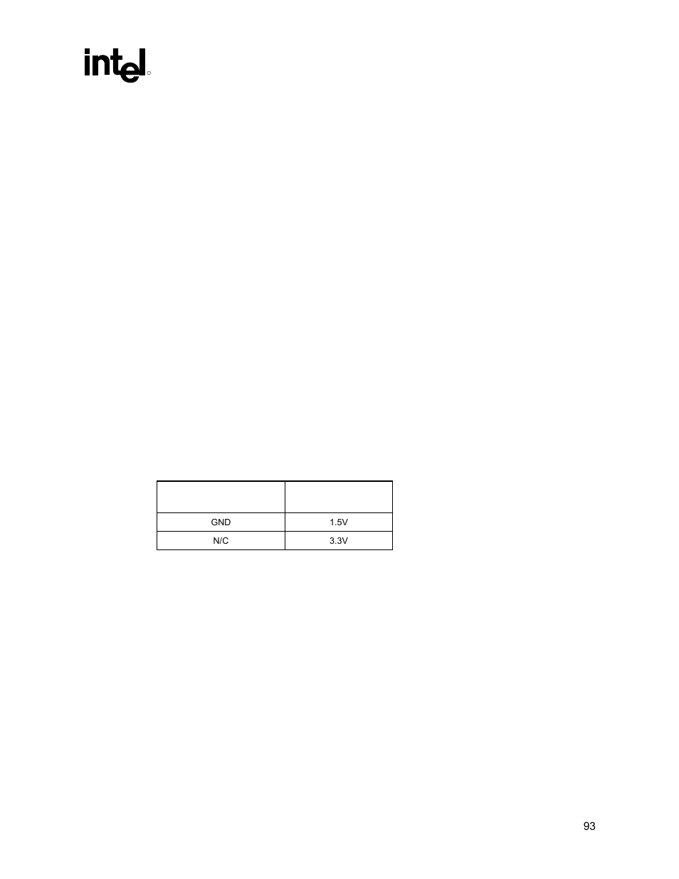 Agp 2.0 power delivery guidelines, Vddq generation and typedet, Table 24. typdet#/vddq relationship | 5 agp 2.0 power delivery guidelines, 1 vddq generation and typedet | Intel 815 User Manual | Page 93 / 213