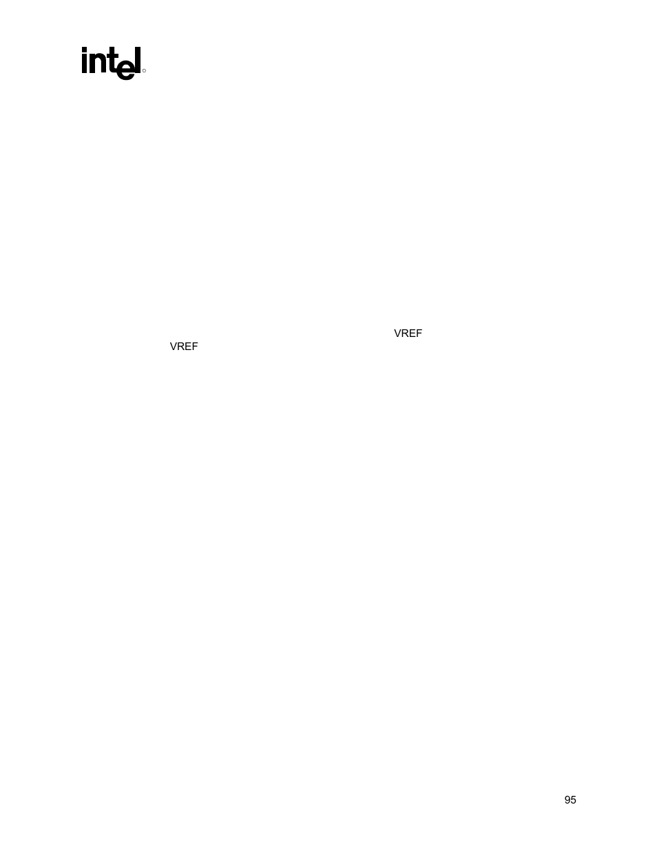 Vref generation for agp 2.0 (2x and 4x) | Intel 815 User Manual | Page 95 / 213
