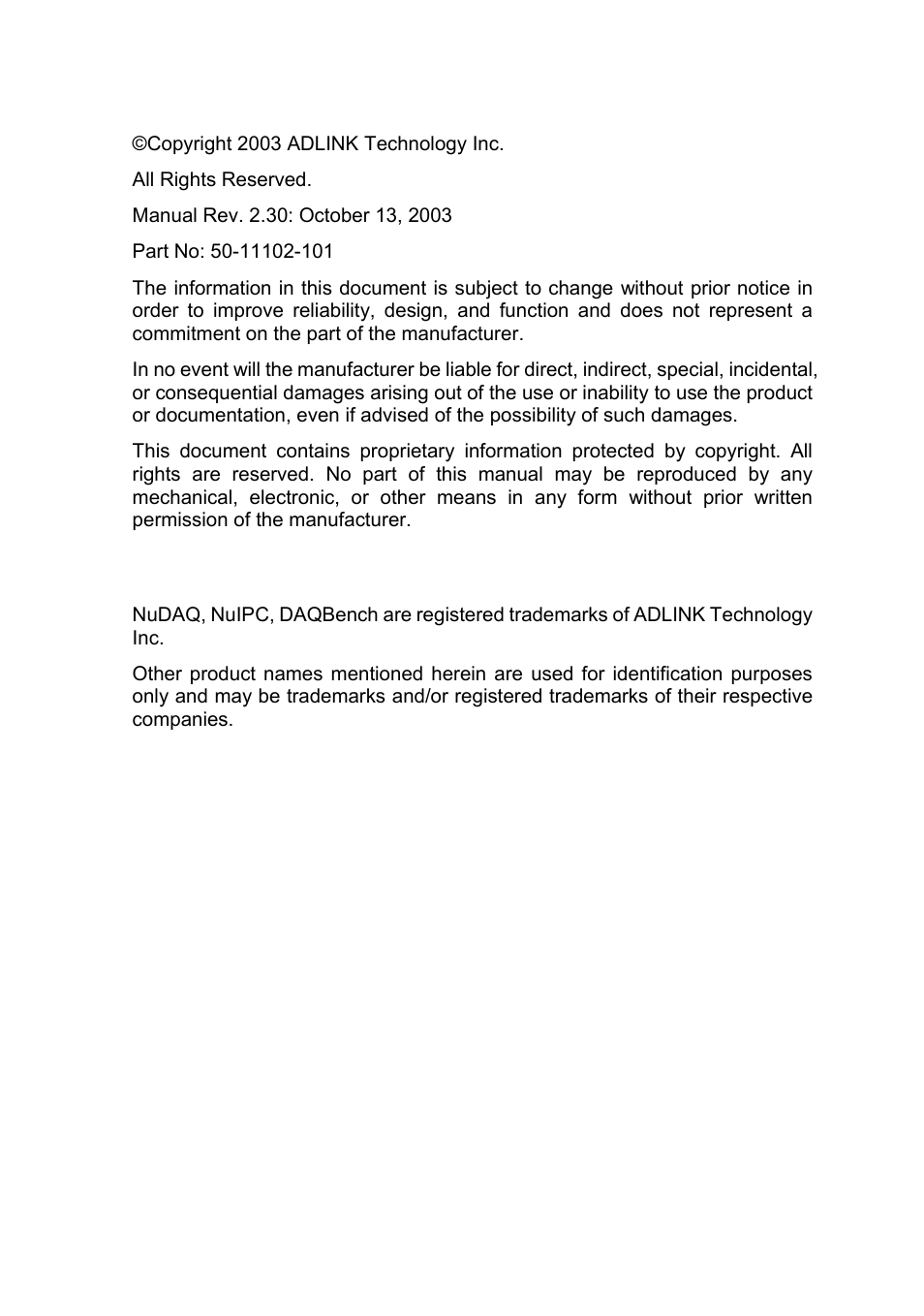 Intel cPCI-7200 User Manual | Page 3 / 71