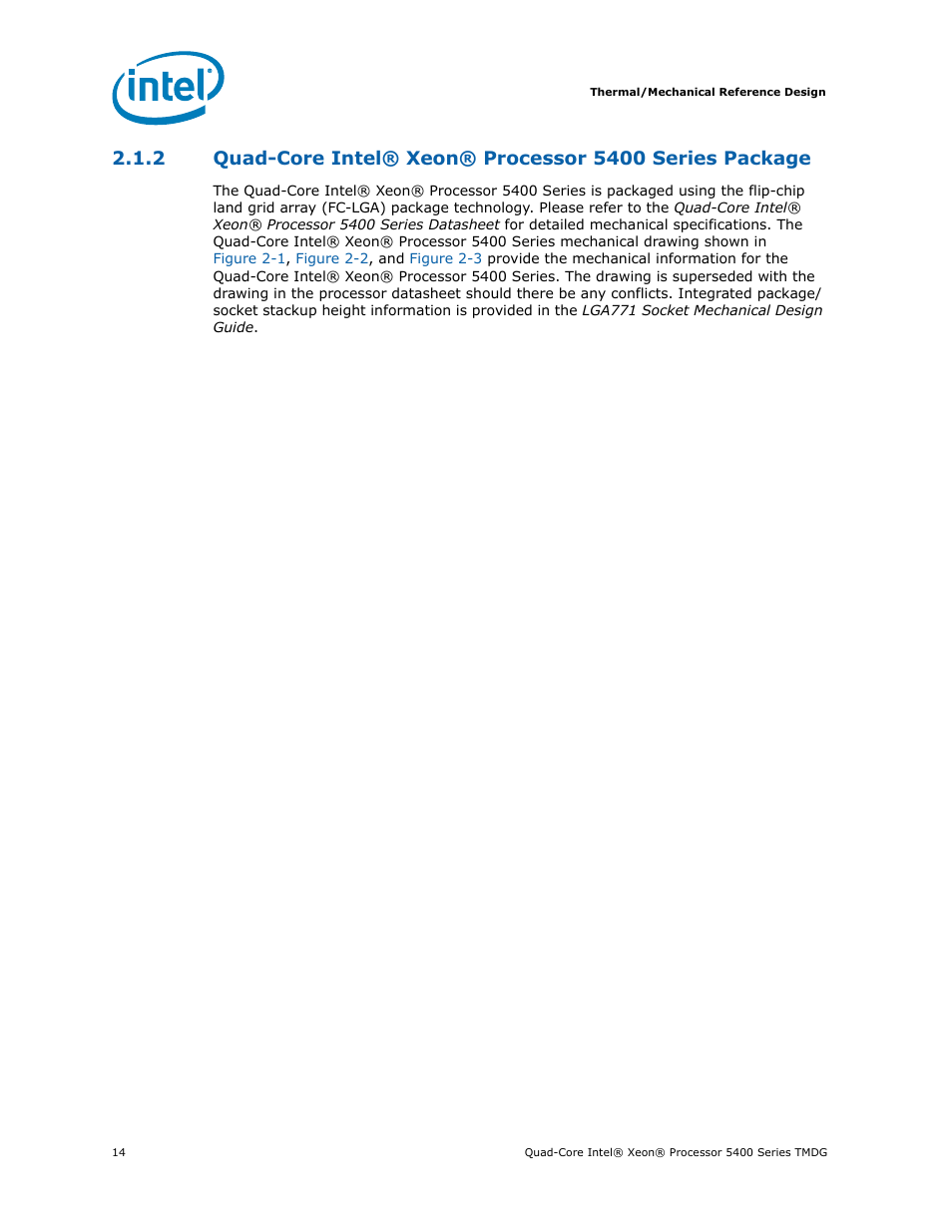 Intel 5400 Series User Manual | Page 14 / 100