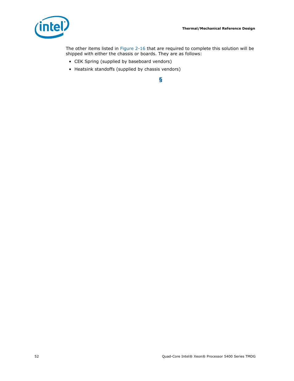 Intel 5400 Series User Manual | Page 52 / 100