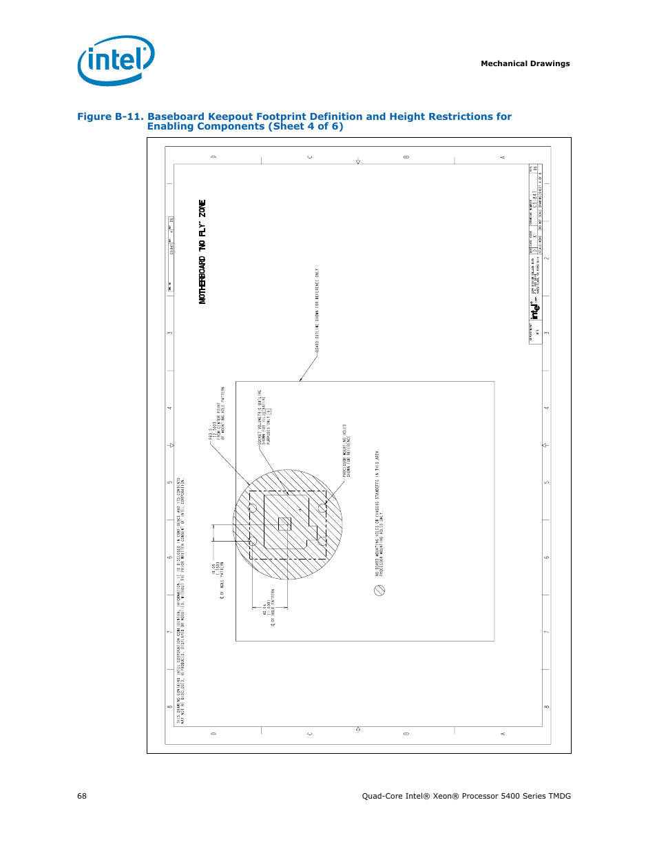 Enabling components (sheet 4 of 6), Sheet 4 of 6), Figure b-11 | Intel 5400 Series User Manual | Page 68 / 100
