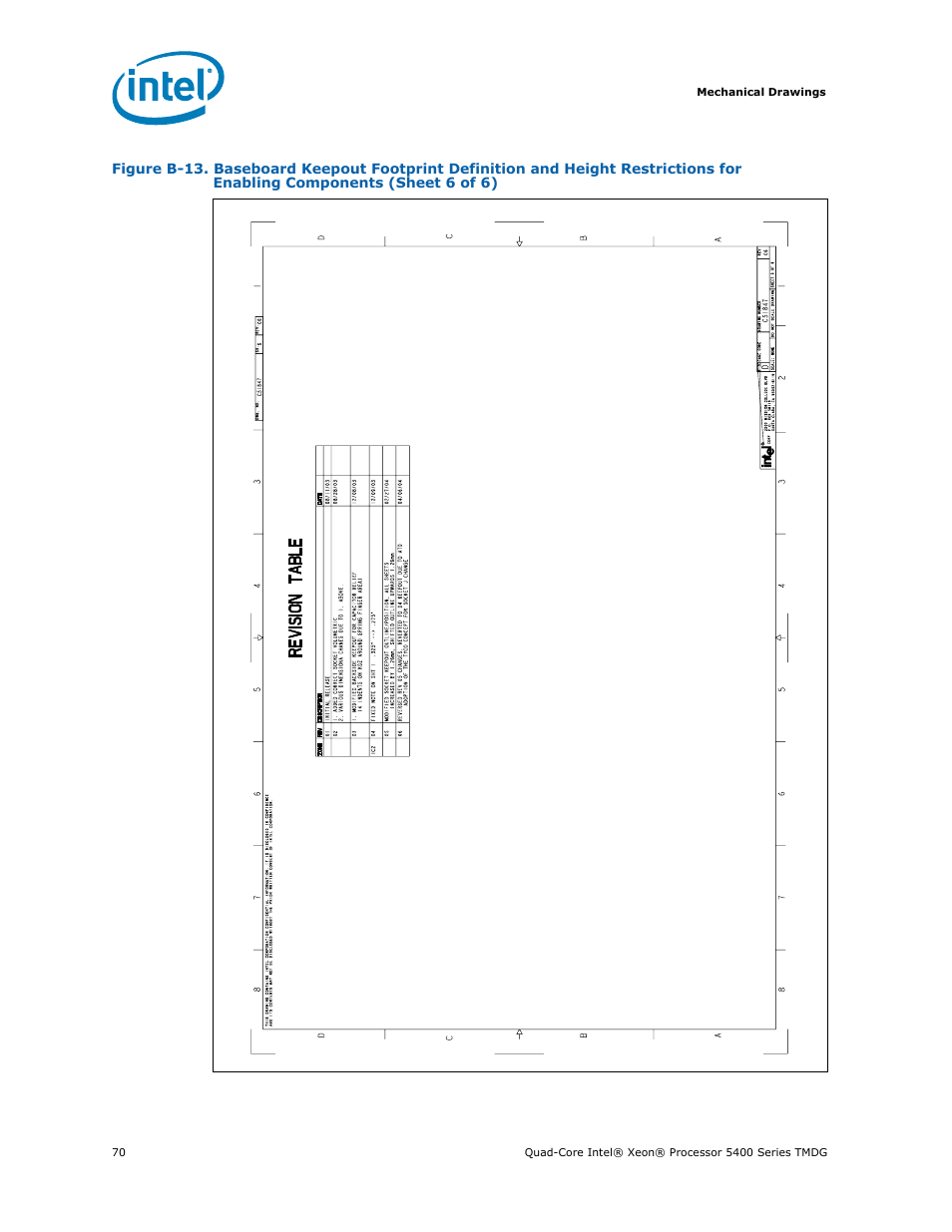 Enabling components (sheet 6 of 6), Sheet 6 of 6), Figure b-13 | Intel 5400 Series User Manual | Page 70 / 100
