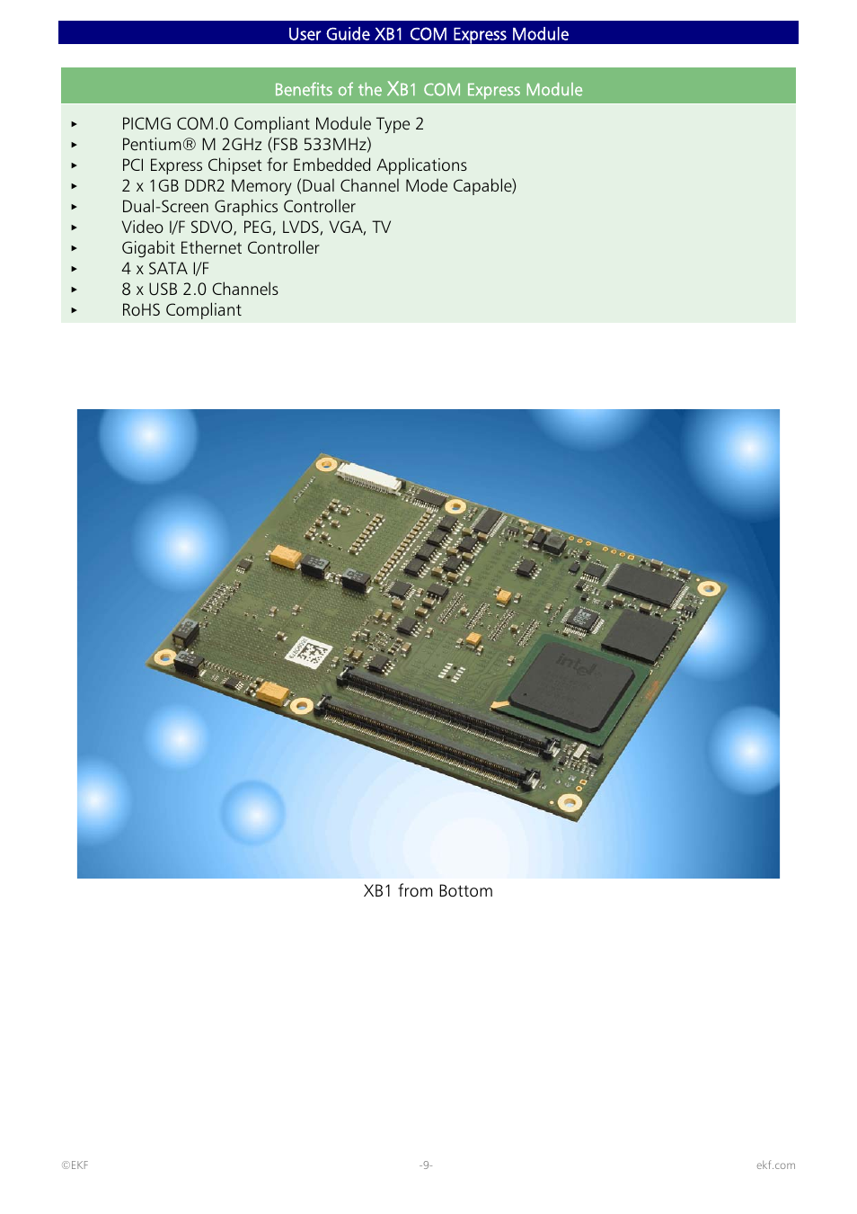 Intel 82600 User Manual | Page 9 / 40