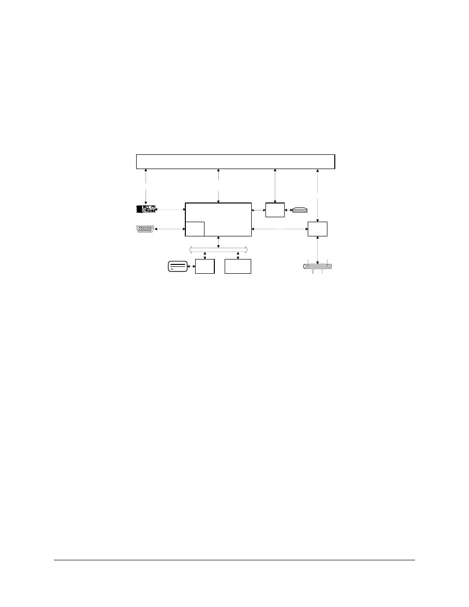 Figure 9. external interfaces to the bmc | Intel SE8500HW4 User Manual | Page 49 / 132