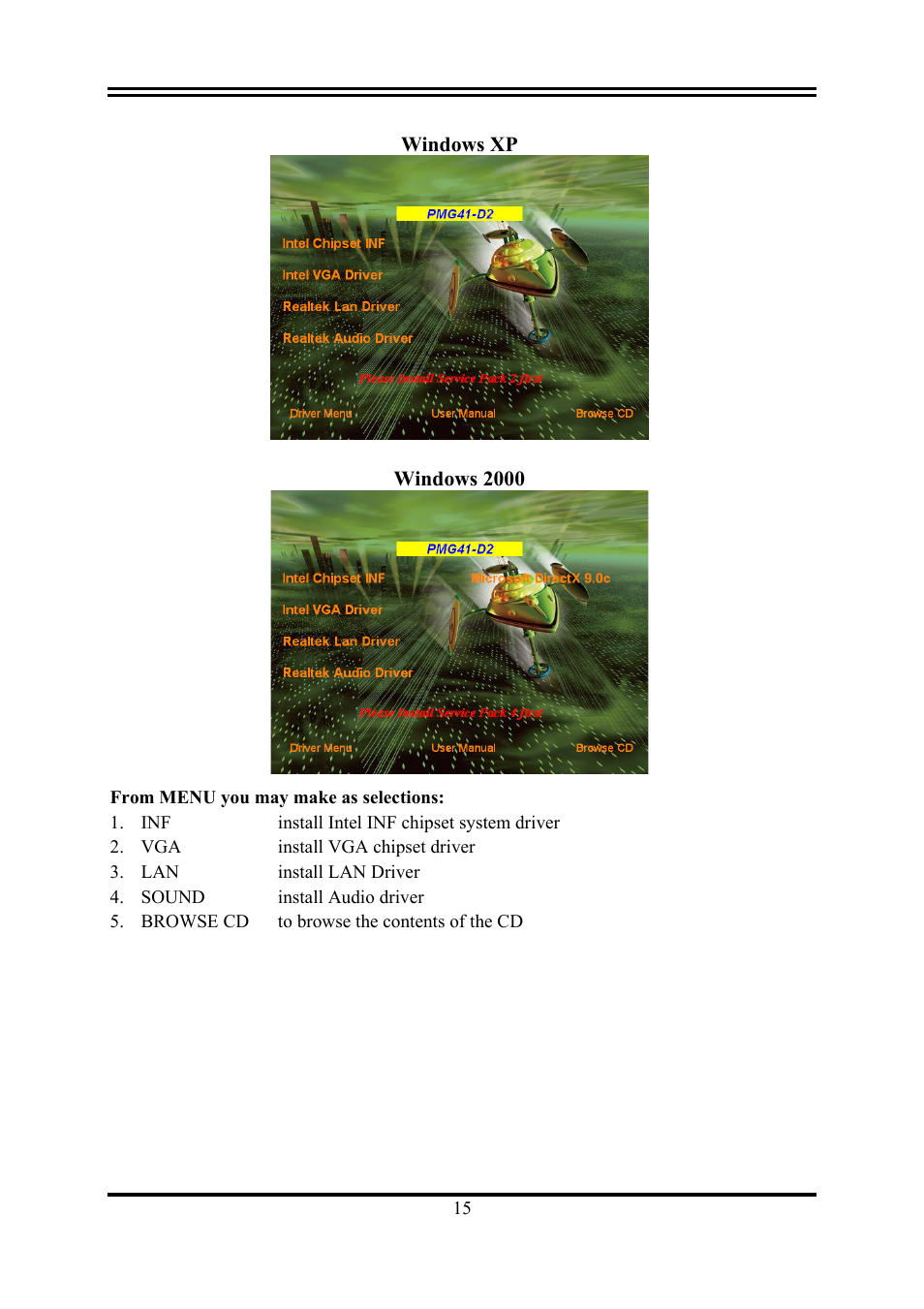 Intel G41 EXPRESS CHIPSET PMG41-D2 User Manual | Page 17 / 22