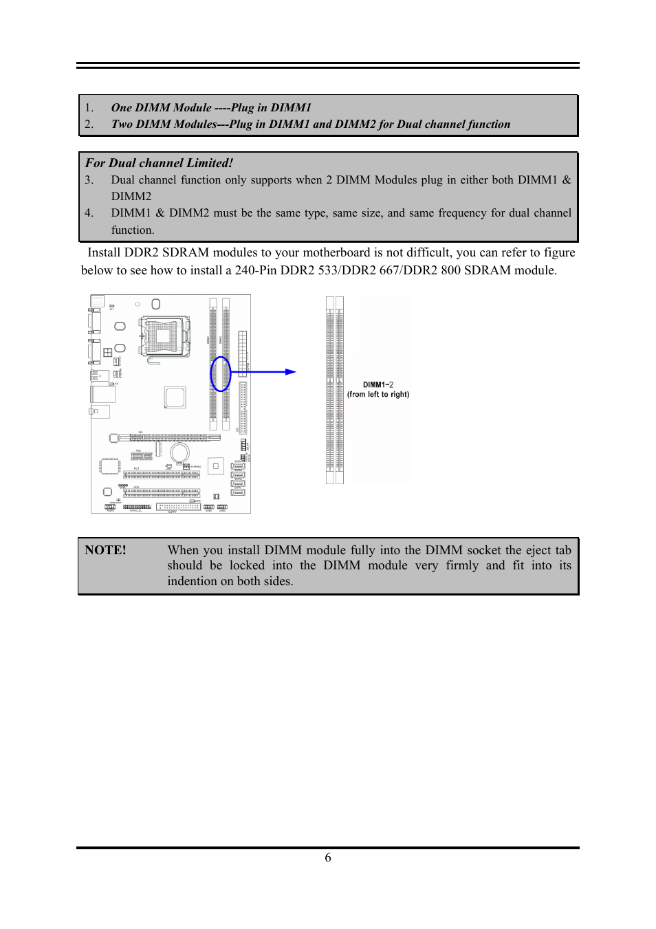 Intel G41 EXPRESS CHIPSET PMG41-D2 User Manual | Page 8 / 22