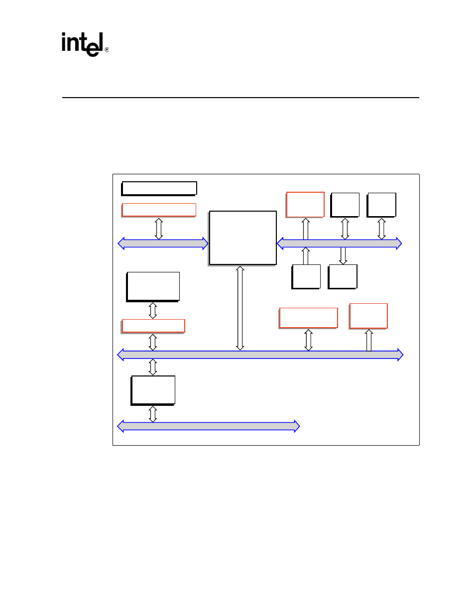 Hardware reference section 3, 1 functional diagram, Figure 5. functional block diagram | Hardware reference section, Functional diagram, Functional block diagram | Intel IQ80219 User Manual | Page 31 / 120