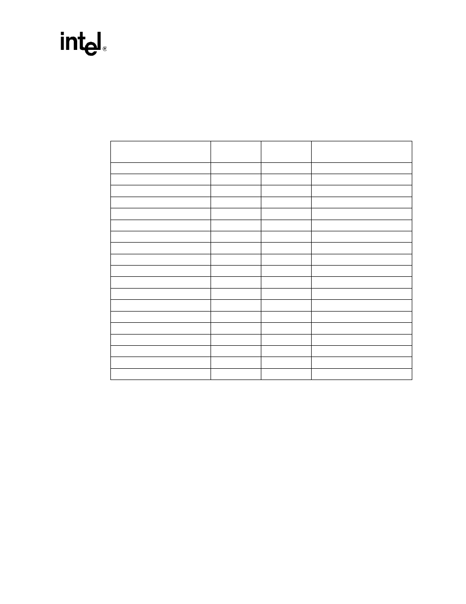 6 mictor j2f1, Table 19. micor j2f1 signal/pins, Mictor j2f1 | Micor j2f1 signal/pins | Intel IQ80219 User Manual | Page 47 / 120