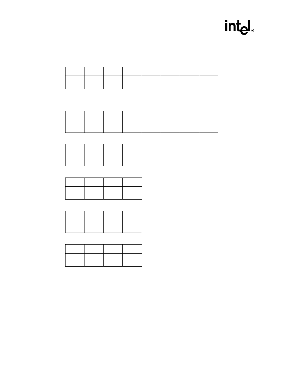 3 default switch settings - visual, Table 25. switch s7e1, Table 26. switch s8e1 | Table 27. switch s8e2, Table 28. switch s9e1, Table 29. switch s1d1, Table 30. switch s4d1, Switch s7e1, Switch s8e1, Switch s8e2 | Intel IQ80219 User Manual | Page 54 / 120