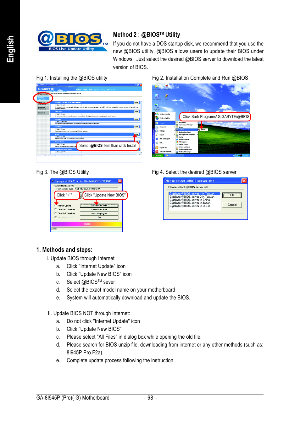 English | Intel GA-8I945P PRO User Manual | Page 68 / 88