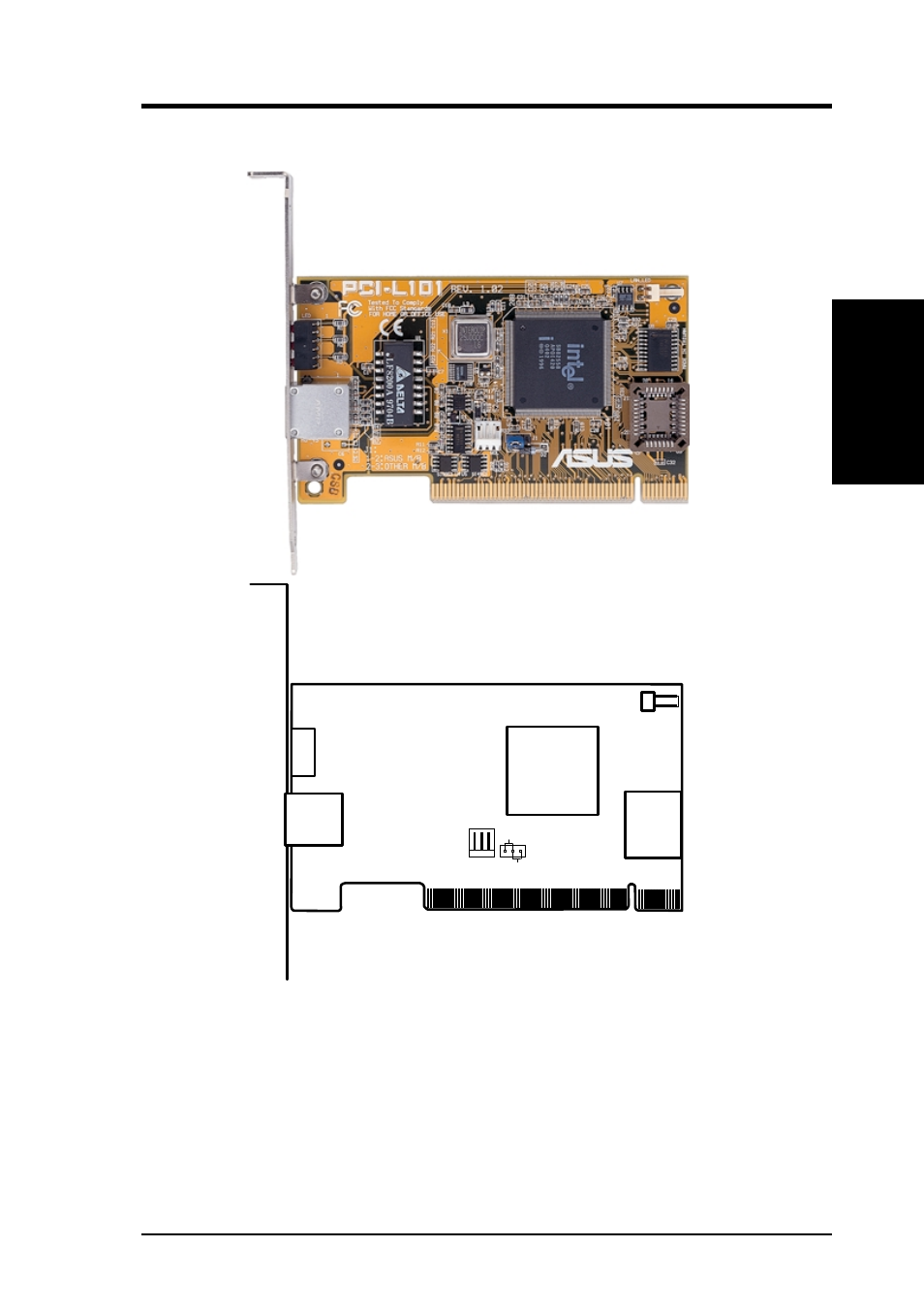 Appendix, 1 pci-l101 fast ethernet card, Asus cusl2k user’s manual 113 | Intel CUSL2K User Manual | Page 113 / 122