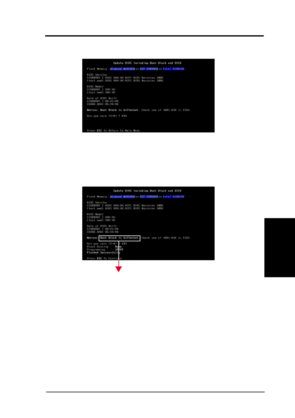 Bios setup | Intel CUSL2K User Manual | Page 47 / 122