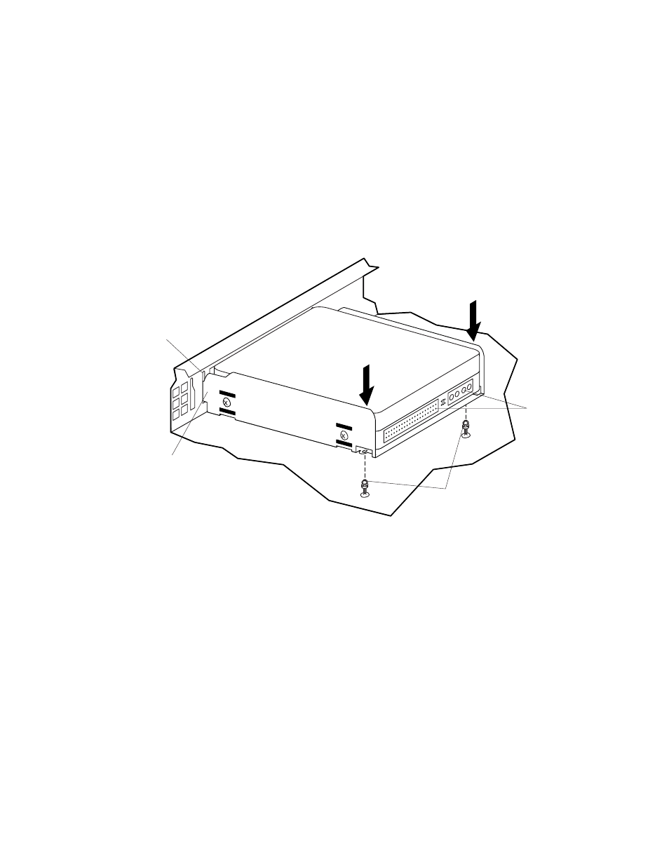 Installing the hard drive in the drive bay | Intel ISP1100 User Manual | Page 36 / 81