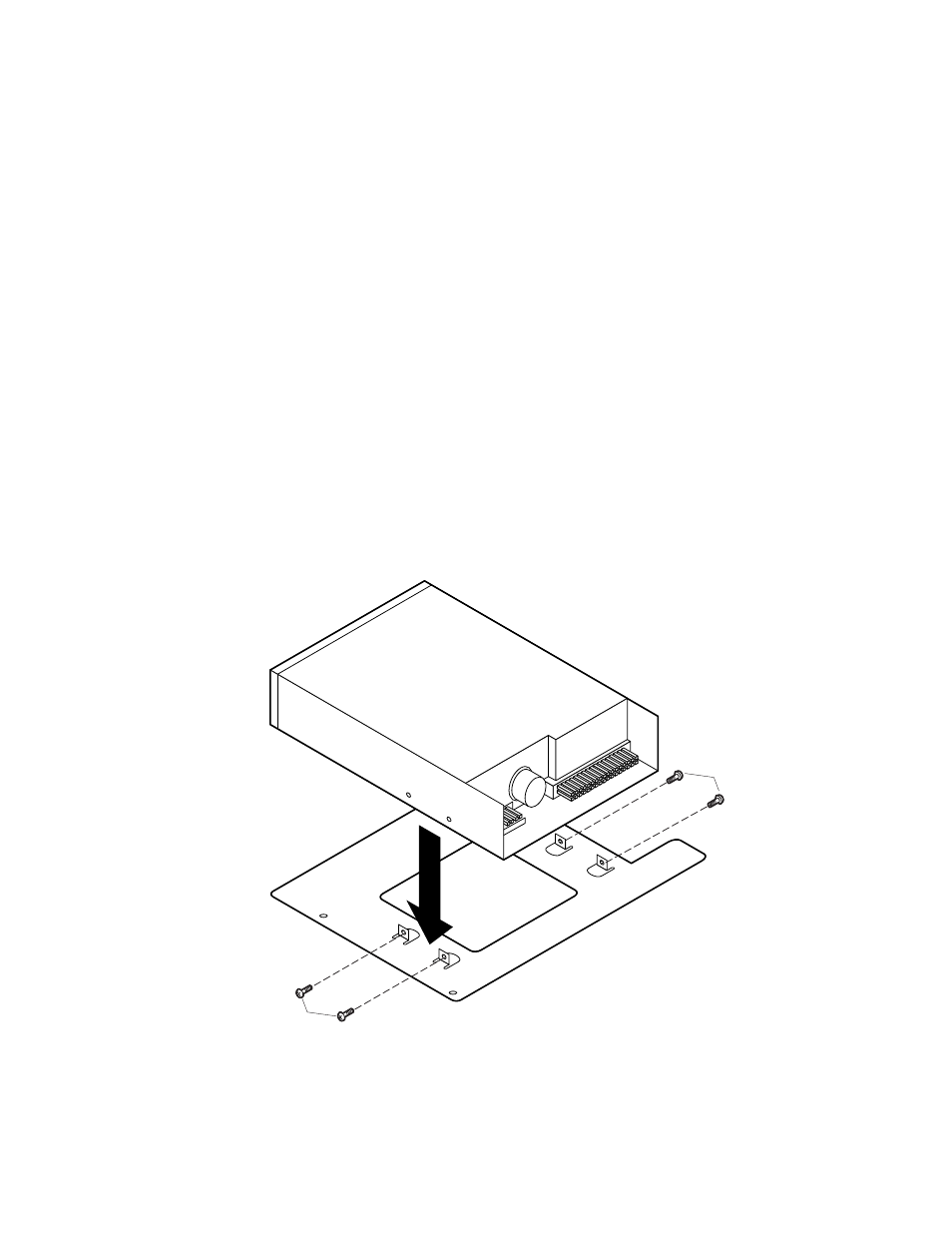 Installing the 3.5-inch diskette drive, Installing the drive in the mounting bracket | Intel ISP1100 User Manual | Page 38 / 81