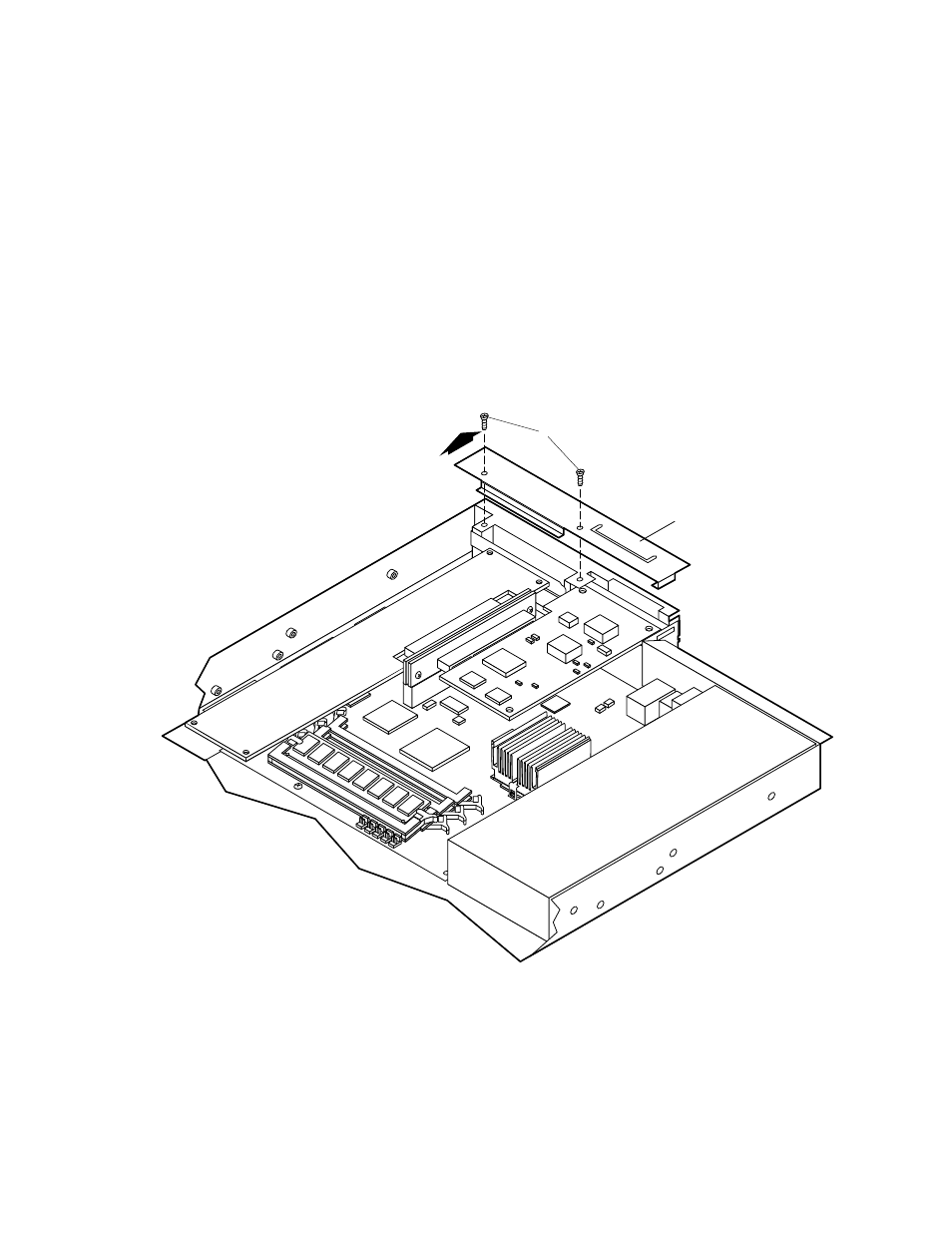 Removing the pci add-in card(s), Removing the filler panel retention bracket | Intel ISP1100 User Manual | Page 40 / 81