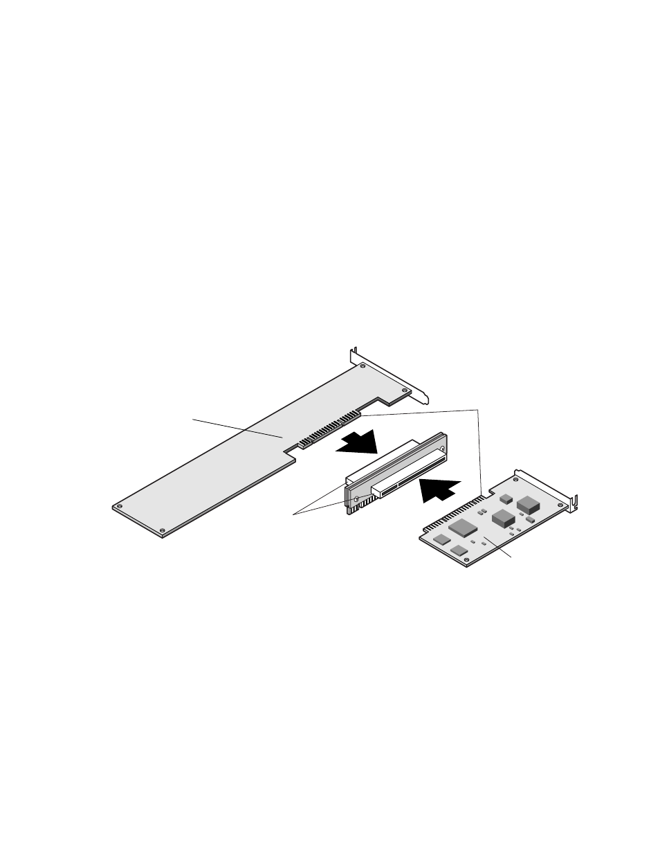 Installing the add-in card(s) on the riser | Intel ISP1100 User Manual | Page 46 / 81