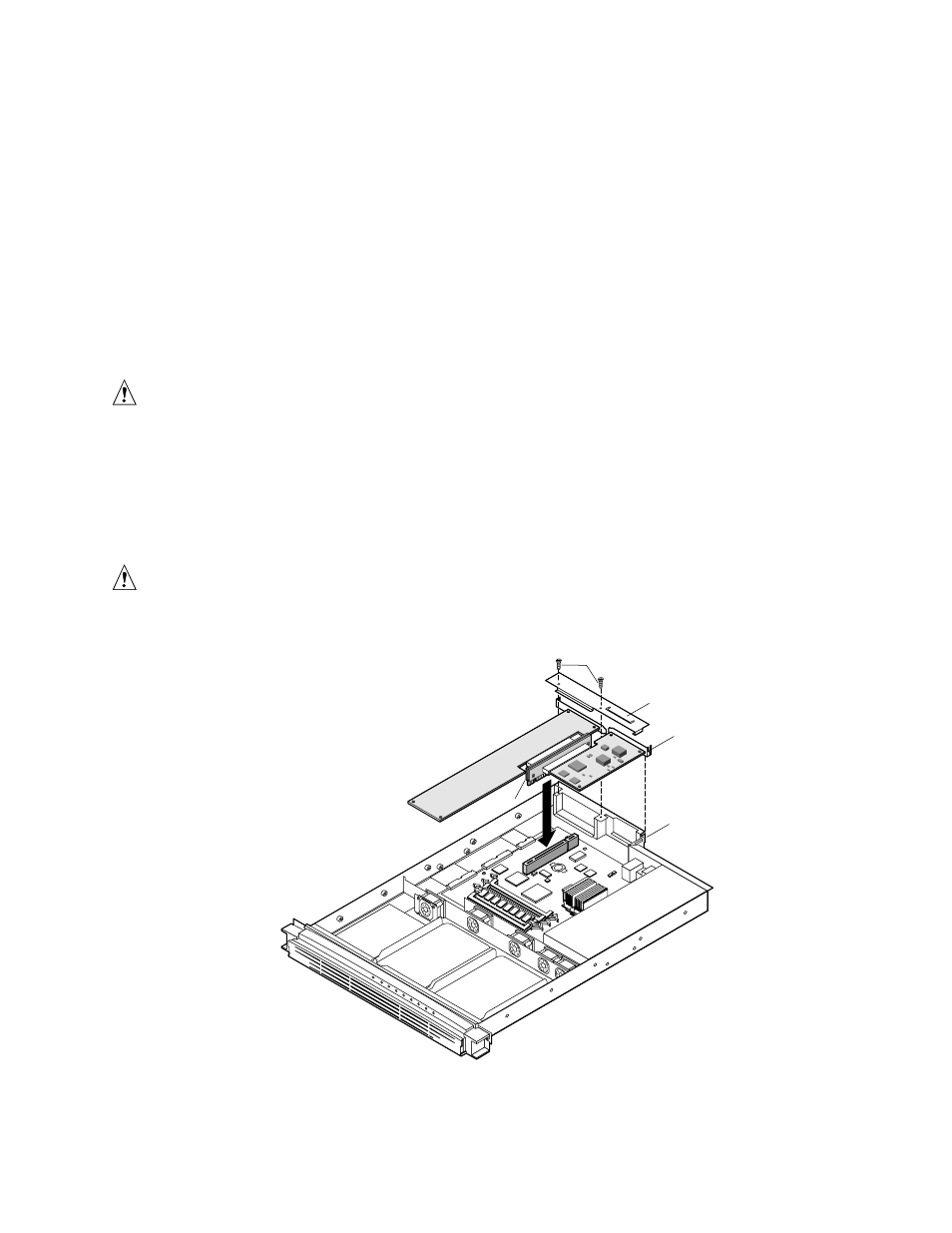 Installing the riser and add-in card(s) | Intel ISP1100 User Manual | Page 48 / 81