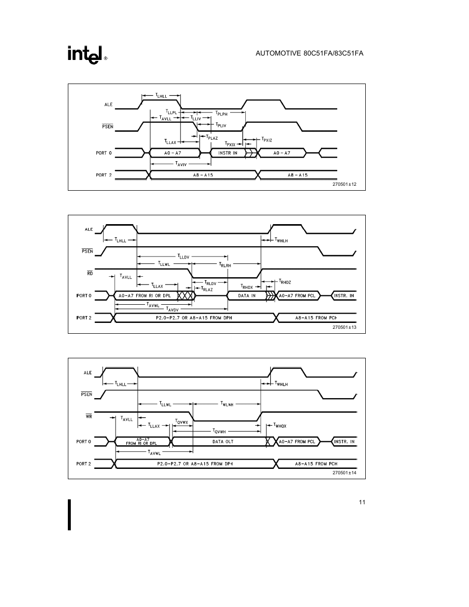 Intel 83C51FA User Manual | Page 11 / 13