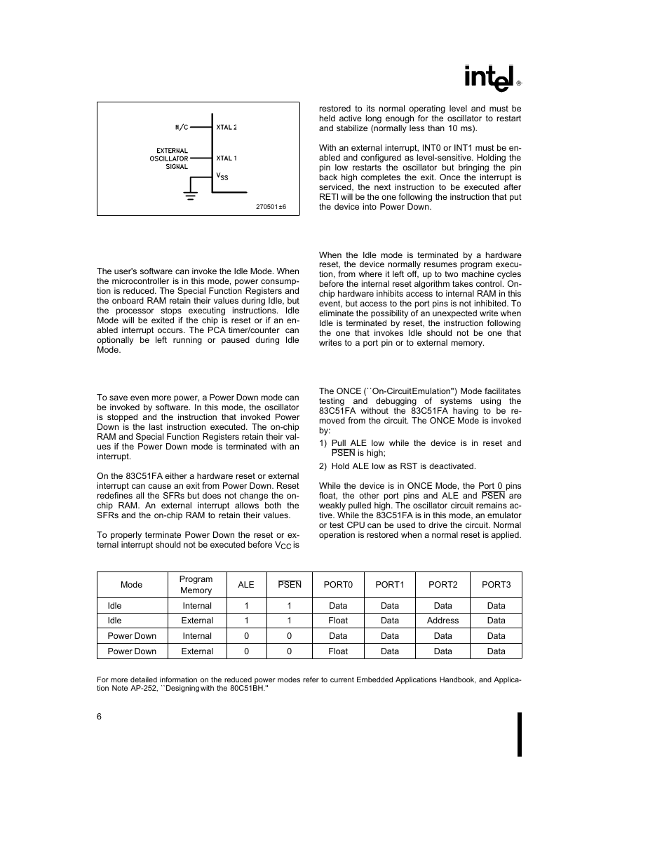 Intel 83C51FA User Manual | Page 6 / 13