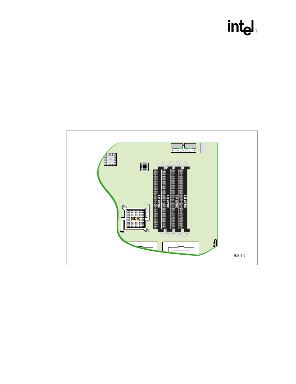 5 memory population rules and configurations, Figure 3. ddr2 400 memory - dimm ordering, Memory population rules and configurations | Ddr2 400 memory - dimm ordering | Intel Xeon User Manual | Page 12 / 38