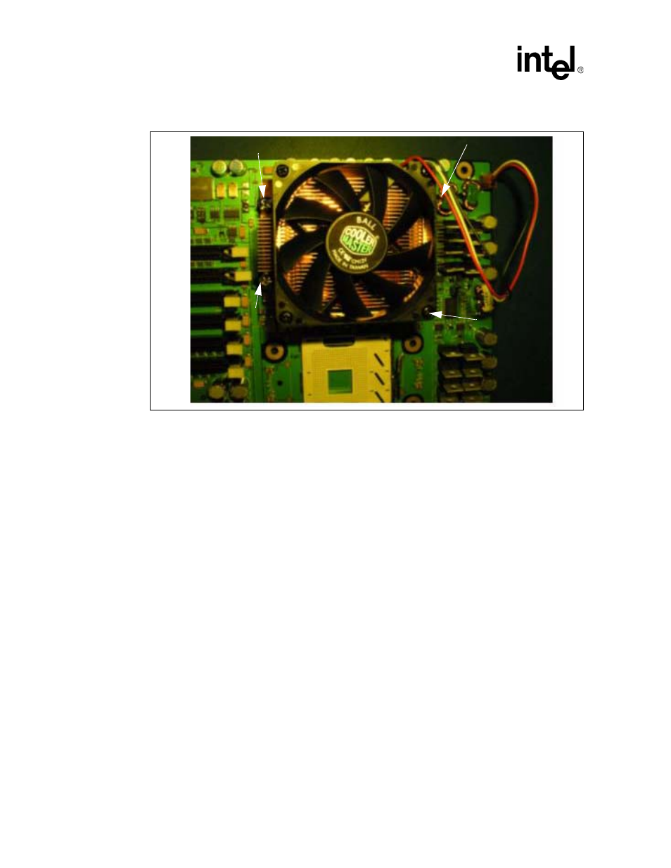 Figure 16. installing the heatsink, Installing the heatsink | Intel Xeon User Manual | Page 38 / 38