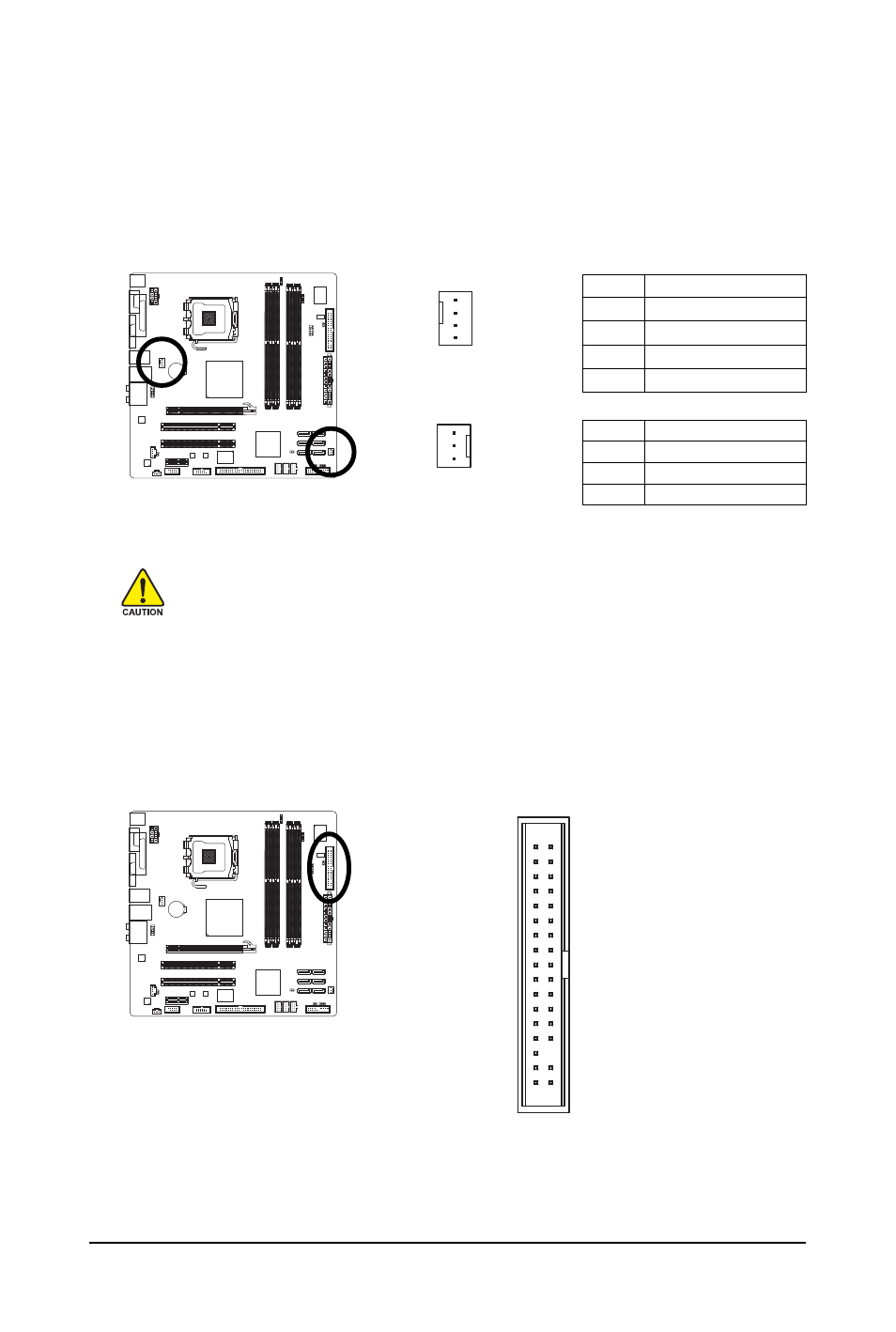 3/4) cpu_fan/sys_fan (fan headers), 5) fdd (floppy disk drive connector) | Intel GA-EQ45M-S2 User Manual | Page 25 / 104