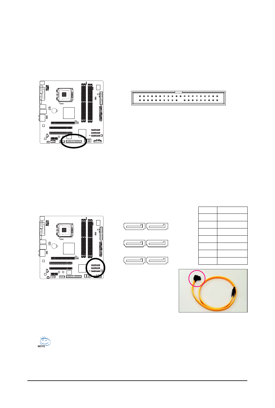 6) ide (ide connector) | Intel GA-EQ45M-S2 User Manual | Page 26 / 104