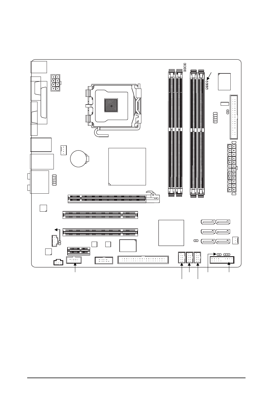 Ga-eq45m-s2 motherboard layout, Ga-eq45m-s2 | Intel GA-EQ45M-S2 User Manual | Page 7 / 104