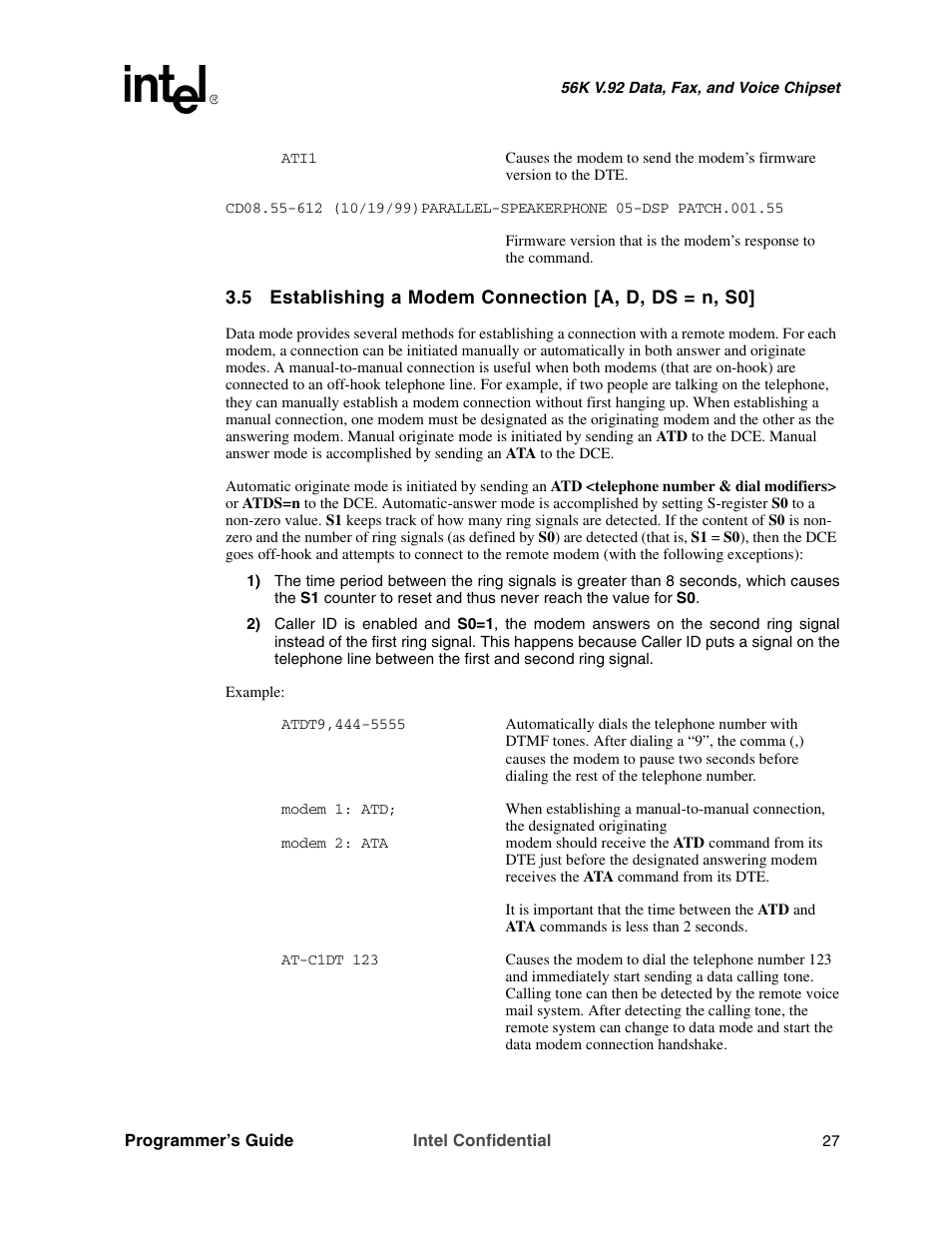 Intel MD566X User Manual | Page 27 / 130