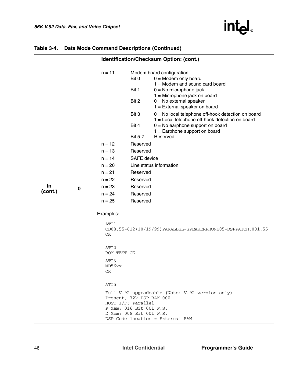 Intel MD566X User Manual | Page 46 / 130