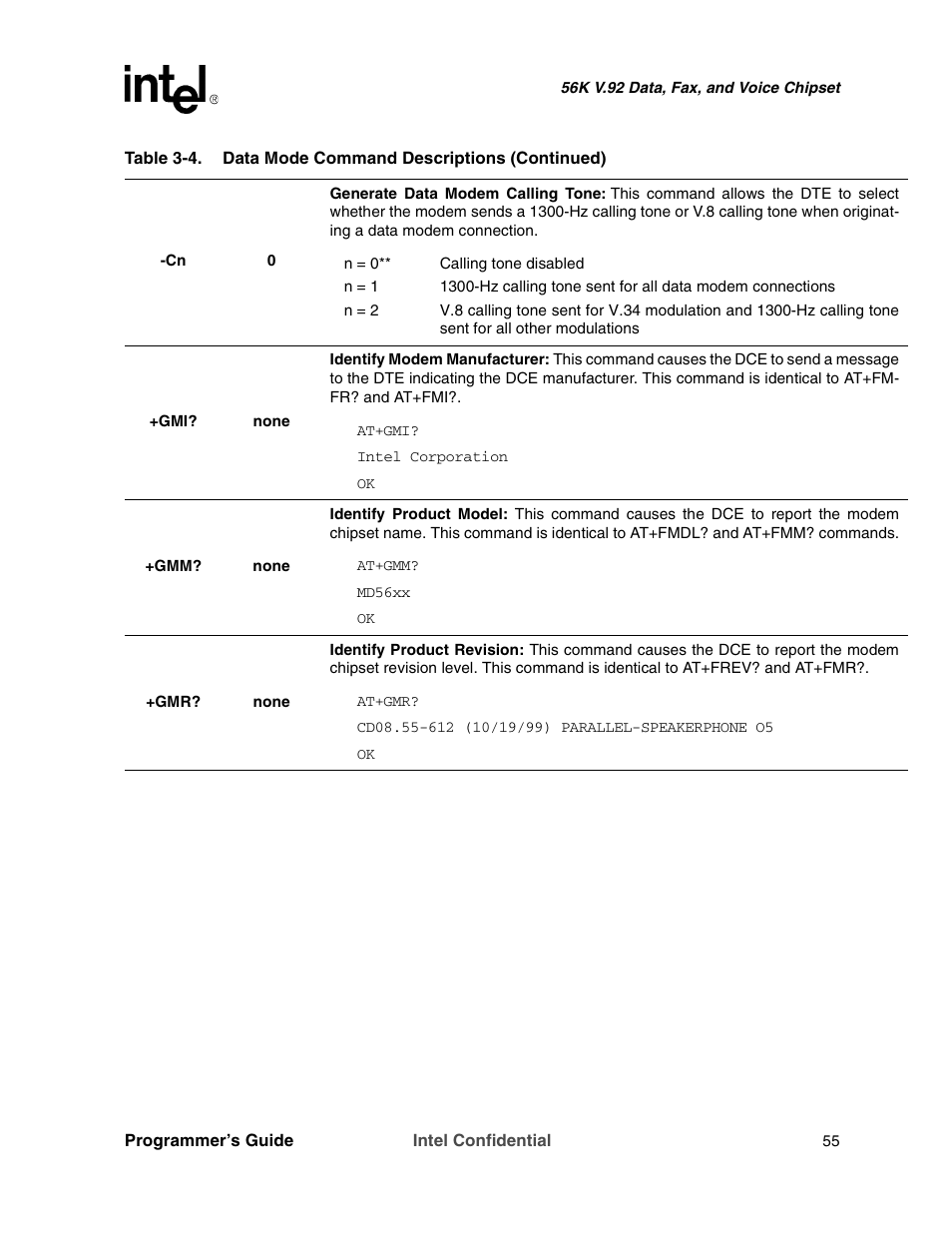 Intel MD566X User Manual | Page 55 / 130