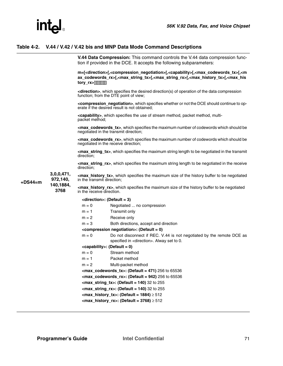 Intel MD566X User Manual | Page 71 / 130