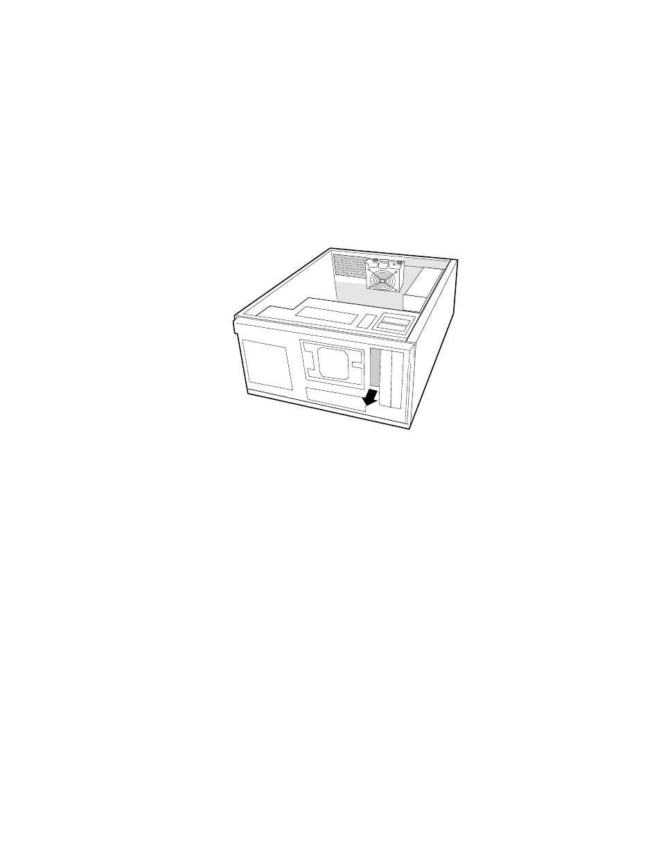 Install the server board standoffs and bumpers, Install a 3.5-inch floppy drive, Figure 6. removing the 3.5-inch emi shield | Intel SC5275-E User Manual | Page 32 / 73