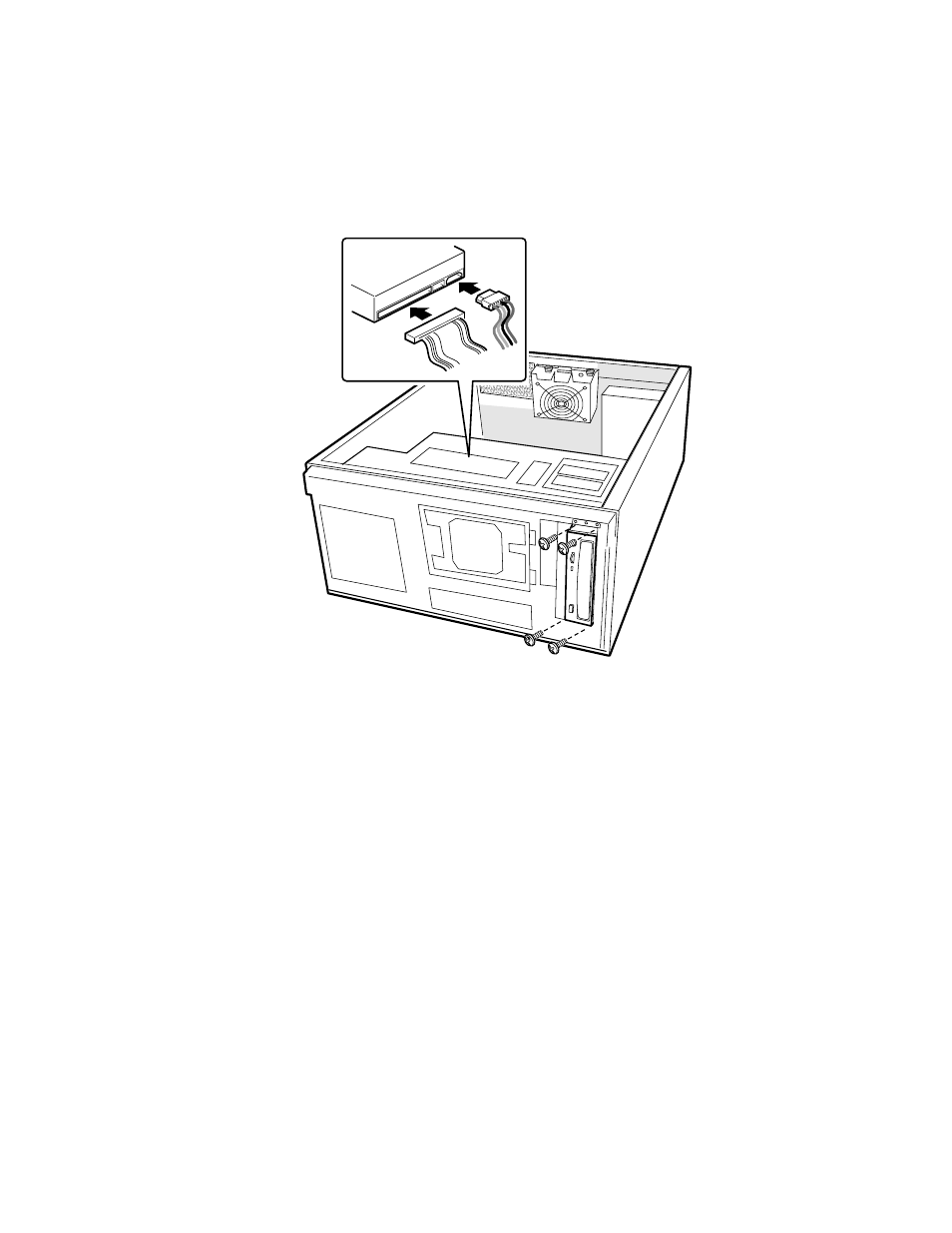 Figure 10. installing a removable media device | Intel SC5275-E User Manual | Page 36 / 73