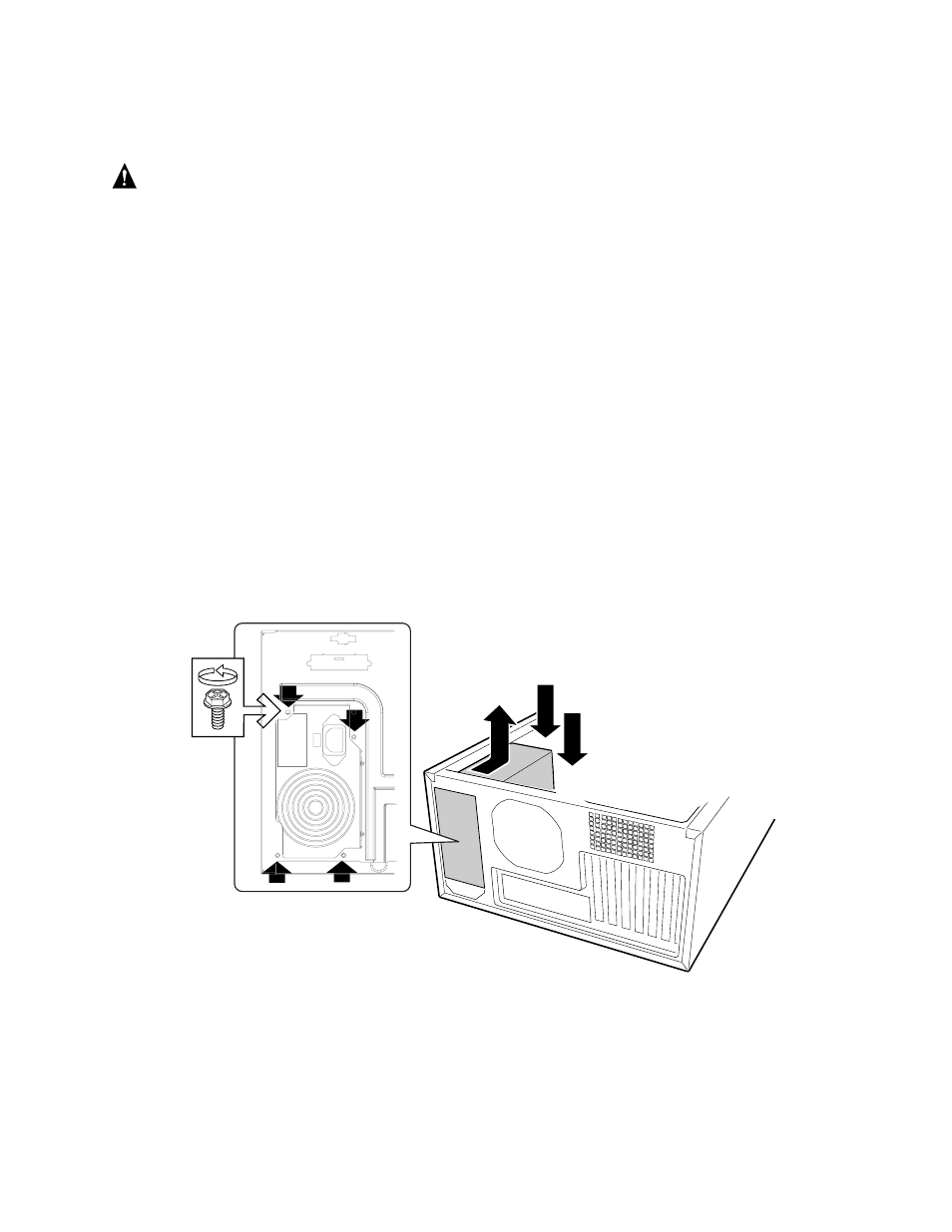 Replacing the power supply, Figure 18. replacing the ac power supply | Intel SC5275-E User Manual | Page 51 / 73