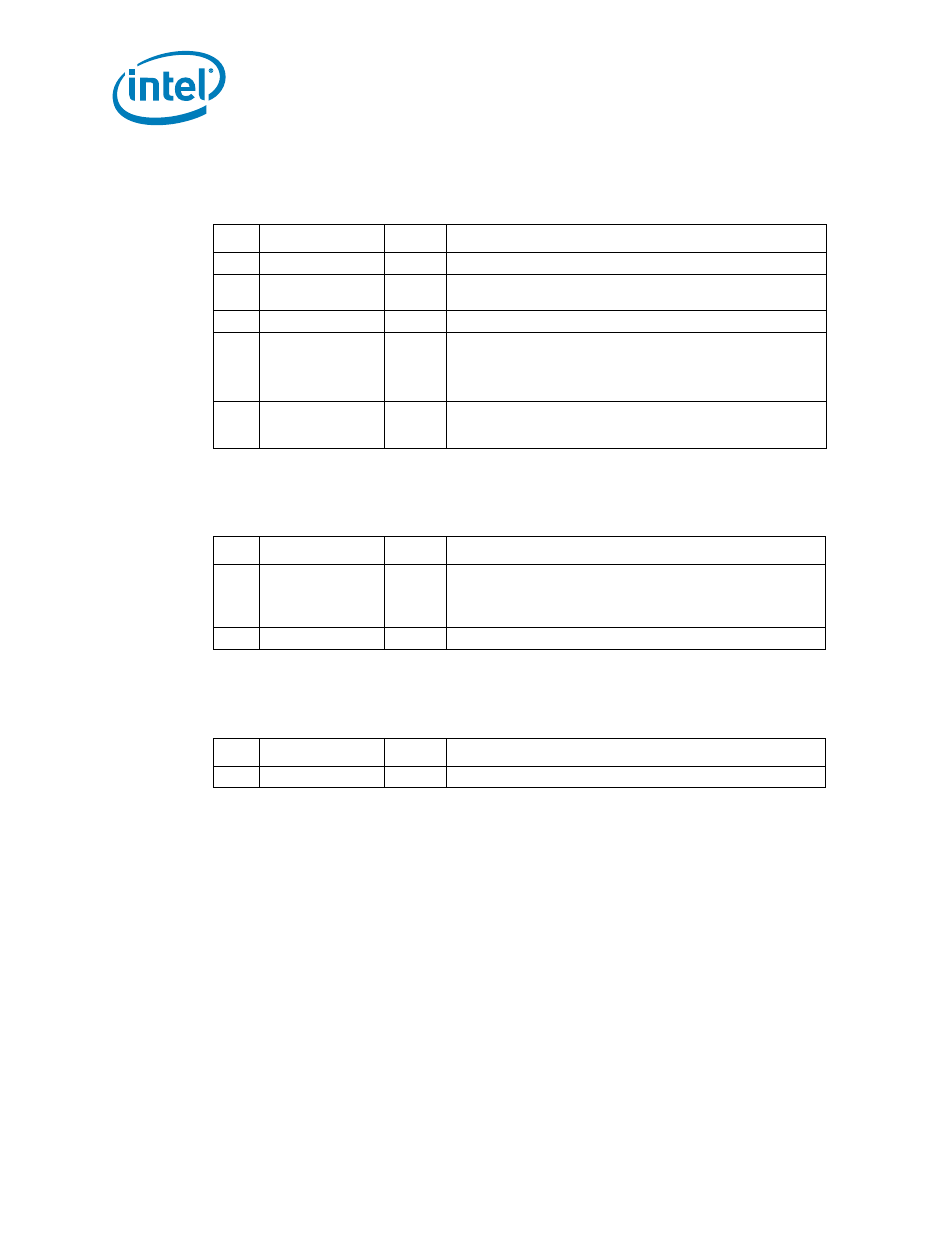 16 extended configuration word 1 (word 14h), Table 12. extended configuration word 1 (word 14h), 17 extended configuration word 2 (word 15h) | Table 13. extended configuration word 2 (word 15h), 18 extended configuration word 3 (word 16h), Table 14. extended configuration word 3 (word 16h), 12 extended configuration word 1 (word 14h) 13, Extended configuration word 2 (word 15h), Extended configuration word 3 (word 16h) | Intel 8 LAN User Manual | Page 14 / 28