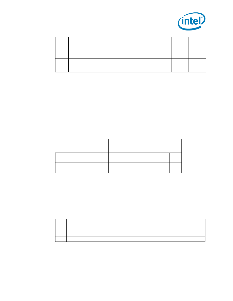 1 ethernet individual address (words 00h - 02h), 2 reserved (word 03h), Table 3. reserved (word 03h) | Ethernet individual address (words 00h - 02h), Reserved (word 03h) | Intel 8 LAN User Manual | Page 9 / 28