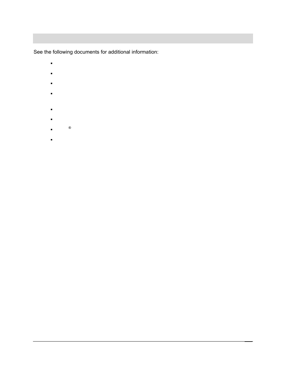 Reference documents | Intel SR6850HW4 User Manual | Page 119 / 119