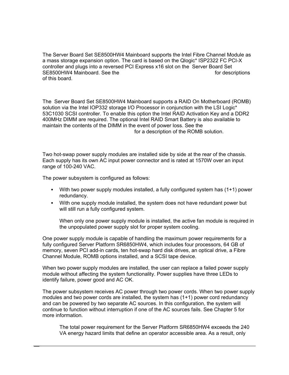 Intel SR6850HW4 User Manual | Page 26 / 119