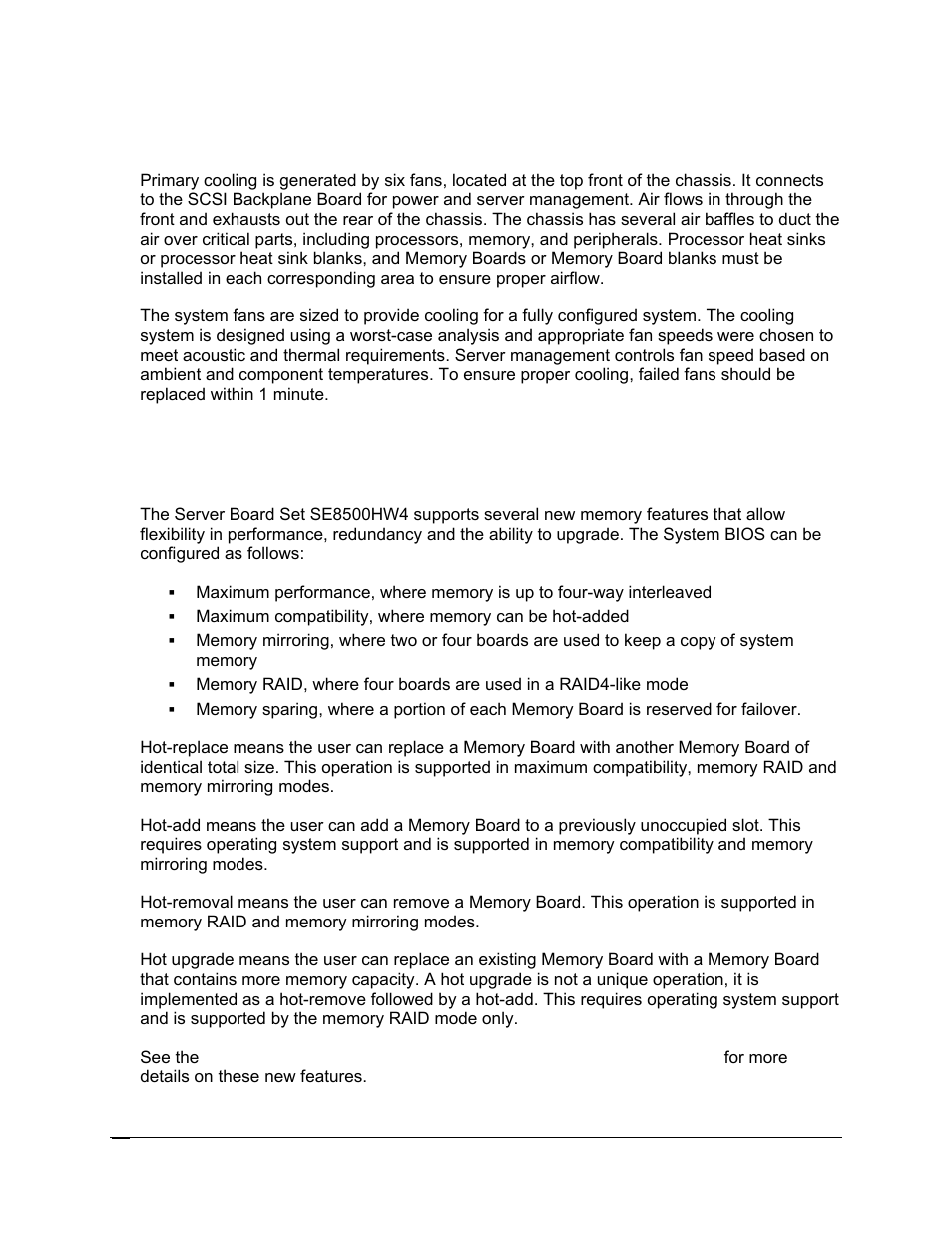 6 new platform features | Intel SR6850HW4 User Manual | Page 28 / 119