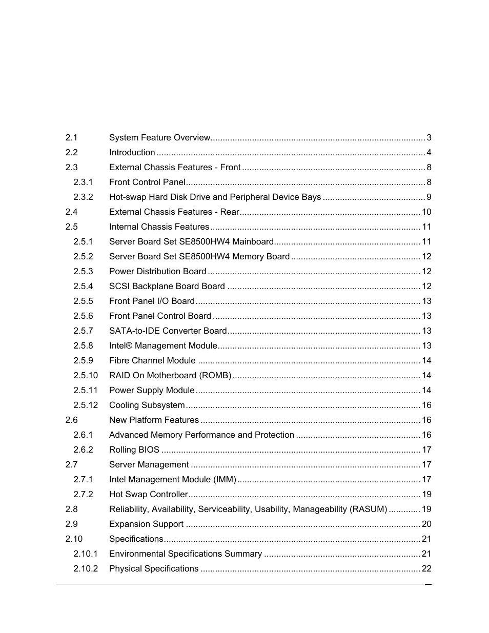 Intel SR6850HW4 User Manual | Page 3 / 119