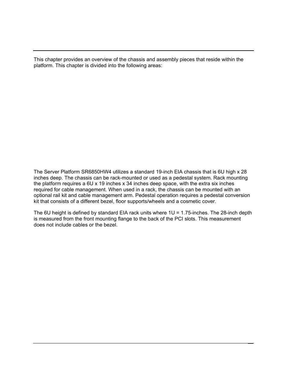 Server system chassis and assemblies, 1 chassis, rails and top cover | Intel SR6850HW4 User Manual | Page 35 / 119