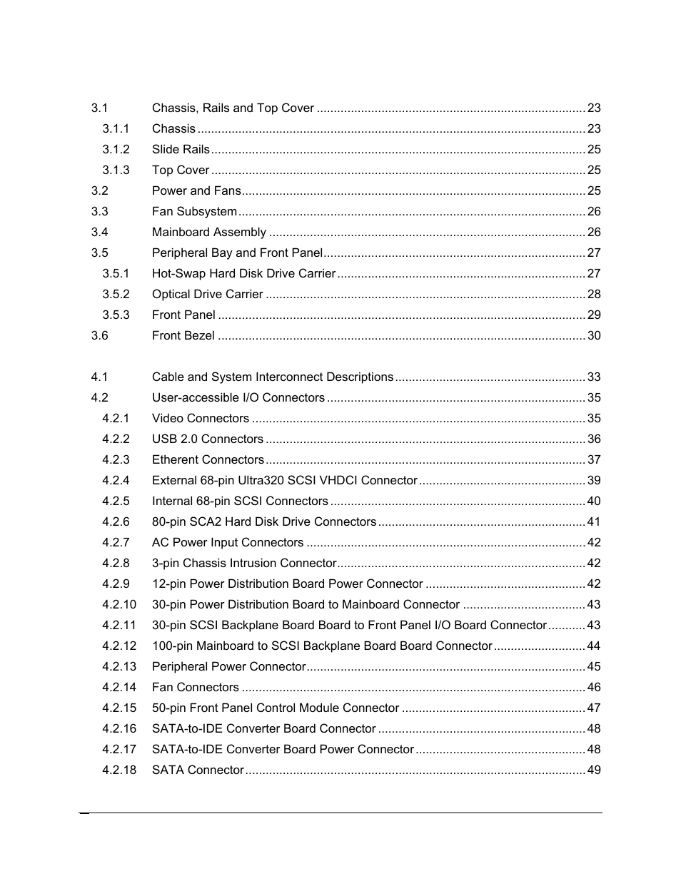 Intel SR6850HW4 User Manual | Page 4 / 119